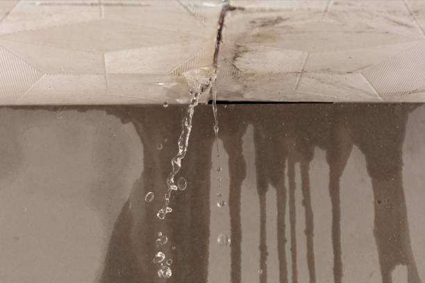 Professional Burst Pipe Cleanup technician working in Clarkdale, GA